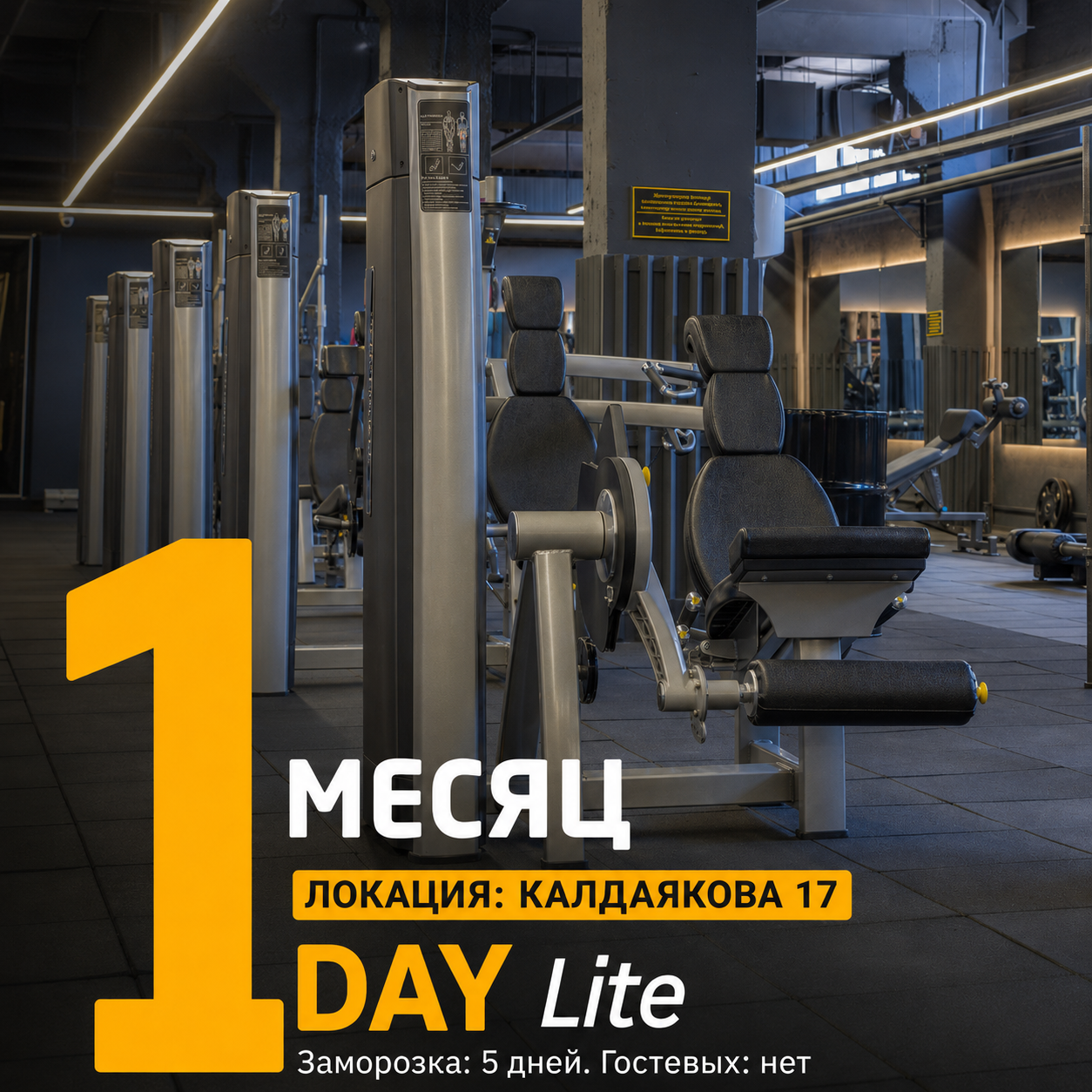 1 месяц DAY Калдаякова 17 Lite