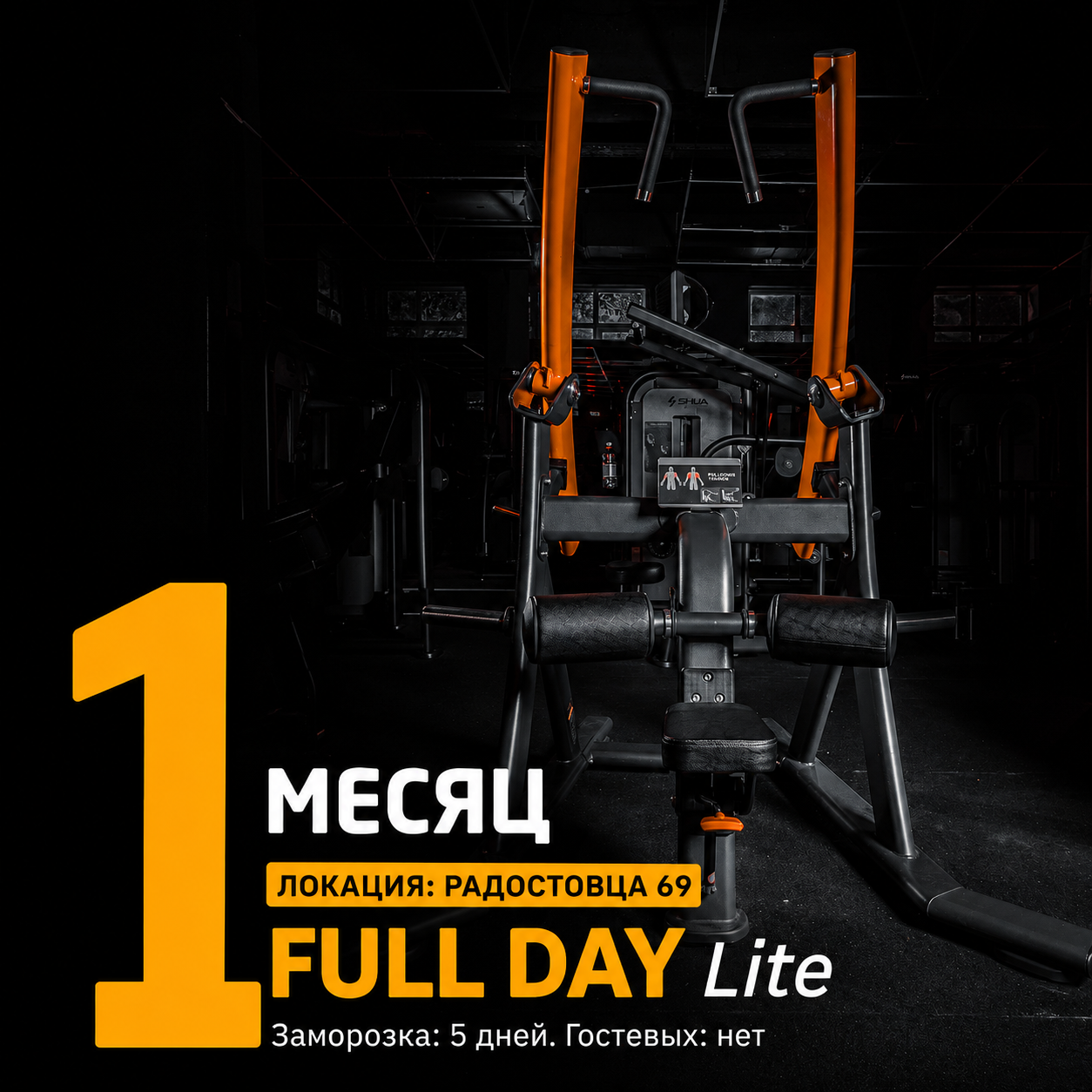 1 месяц FULL DAY Радостовца 69 Lite