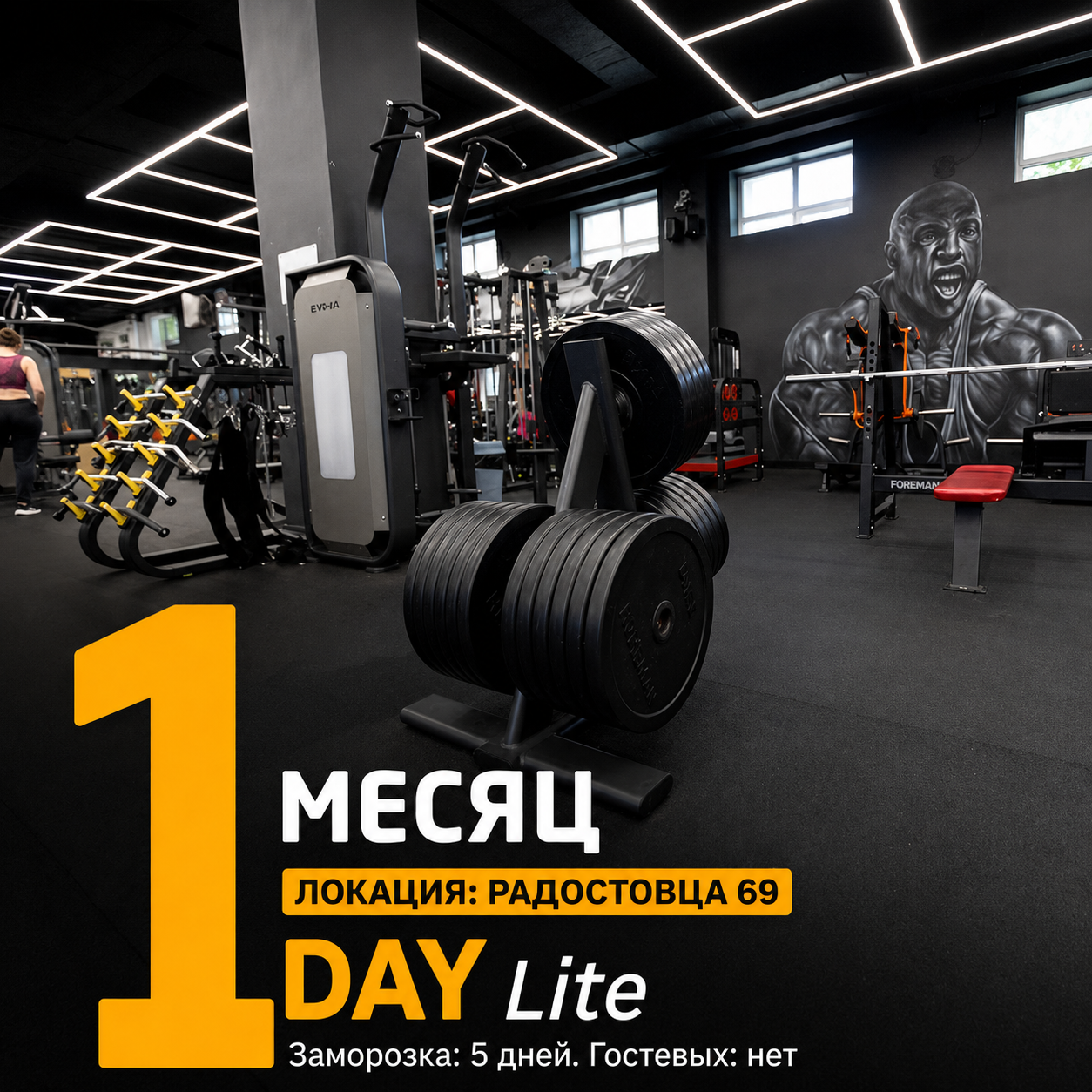 1 месяц DAY Радостовца 69 Lite